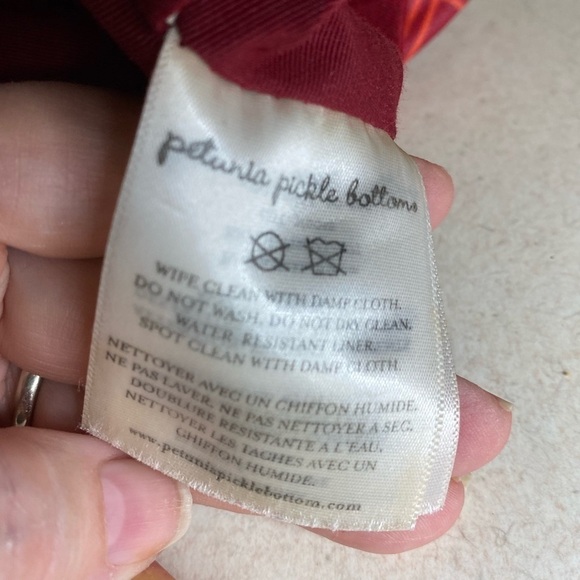 Petunia Pickle Bottom Square Floral Boxy Backpack - Picture 8 of 14